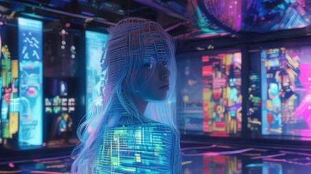 虚拟数字人，美国数字时代的艺术与科技展览